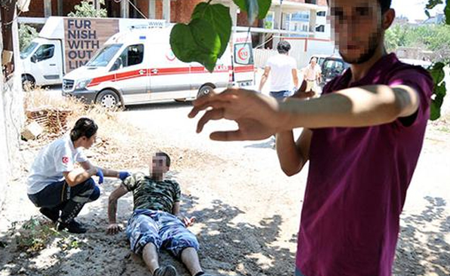 Antalya'da bonzai içen gençlerin görüntüleri dehşete düşürdü