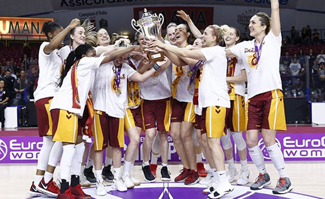 Galatasaray Kadın Basketbol Takımı EuroCup şampiyonu oldu