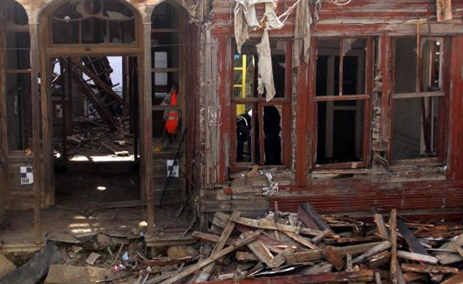 Tekirdağ'da tarihi binada el bombaları ve mavzer fişekleri bulundu