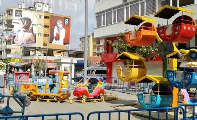 Ümraniye Belediyesi, bayram günü çocukları unutmadı
