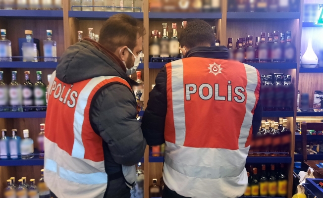 Beşiktaş’ta yılbaşı öncesi sahte içki denetimi