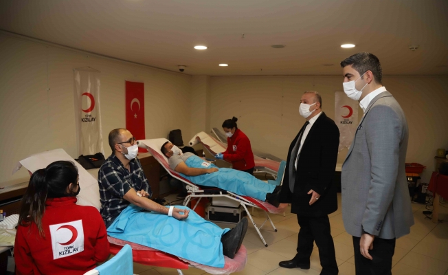 Kartal Belediyesi ve Kızılay’dan kan bağışı kampanyası