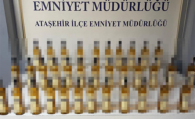 Ataşehir’de kaçak içki satanlara polisten "müşteri" oyunu