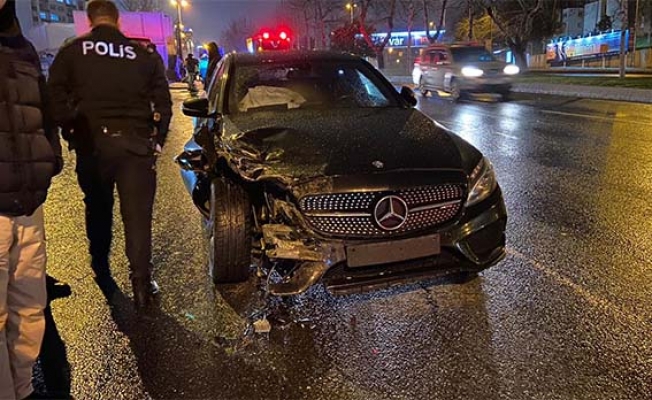 Beşiktaşta feci kaza: 1 ağır yaralı