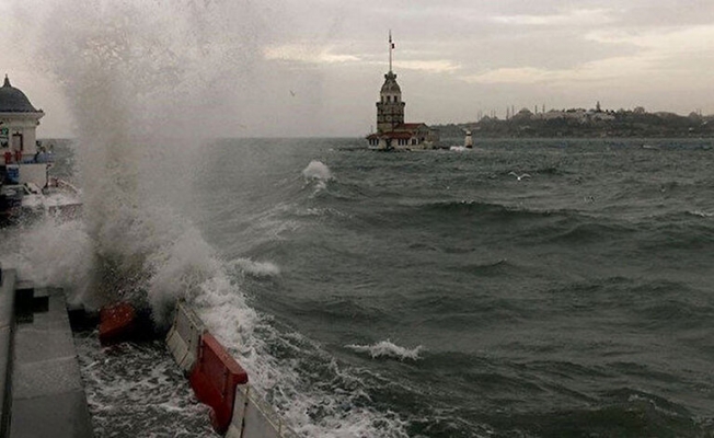 İstanbul'a fırtına uyarısı