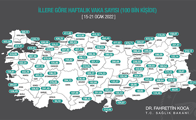 Vaka sayıları İstanbul'da azaldı, Ankara ve İzmir'de arttı