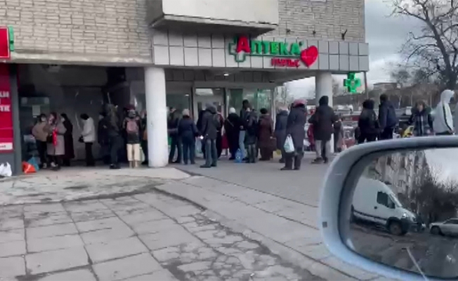Çatışmalardan uzak Lviv kentinde vatandaşların paniği