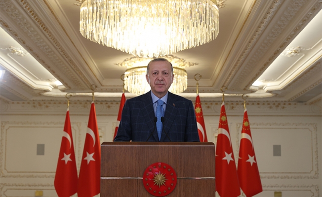Cumhurbaşkanı Erdoğan: Temel gıdada yüzde 8 olan KDV'yi yüzde 1'e indiriyoruz