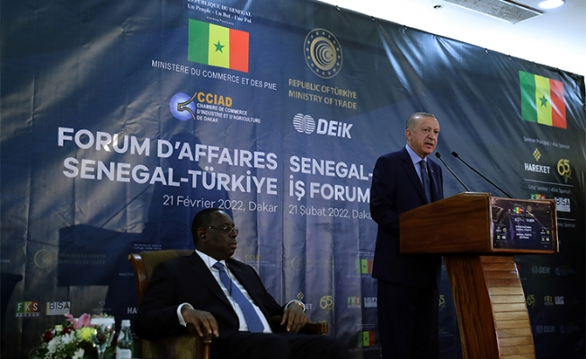 Erdoğan: Senegal’le ilişkilerimizin mükemmel seyrinden memnunuz