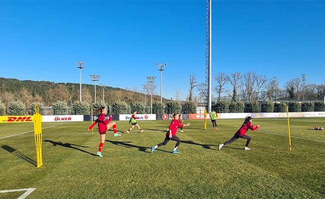 Kadın A Milli Takımı, Sırbistan maçı hazırlıklarına devam ediyor
