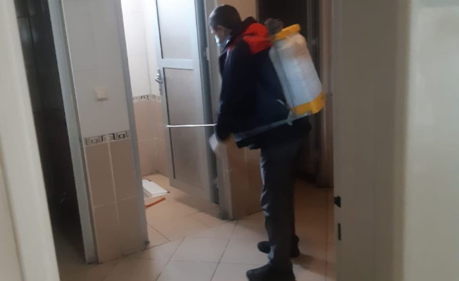 Maltepe’de okullar dezenfekte edildi