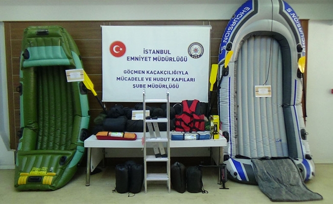 İstanbul'da göçmen kaçakçılarına operasyon