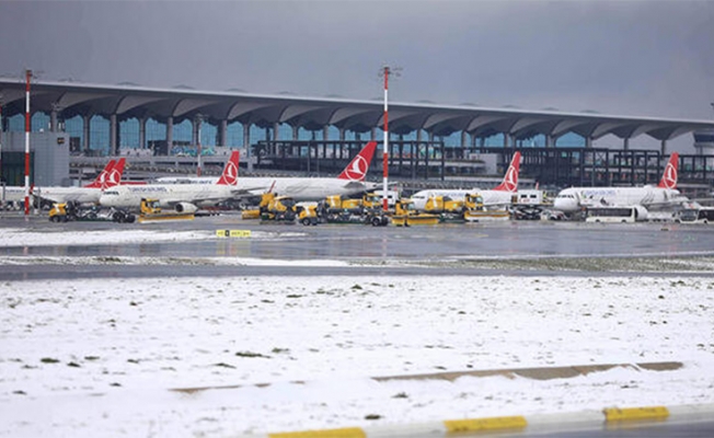 THY İstanbul Havalimanı'ndan 80, Sabiha Gökçen Havalimanı'ndan 20 seferini iptal etti