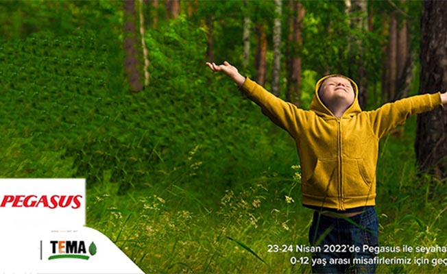 Pegasus, 23 Nisan’da ‘Çocuk Ormanı’ projesini hayata geçirecek