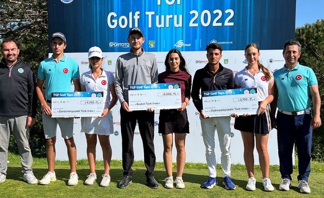 TGF Türkiye Golf Turu'nun 7'nci ayağı tamamlandı