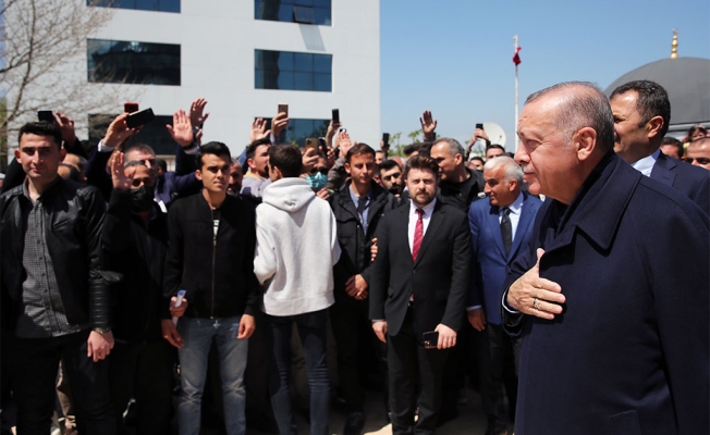 Cumhurbaşkanı Erdoğan Çatalca'da 
