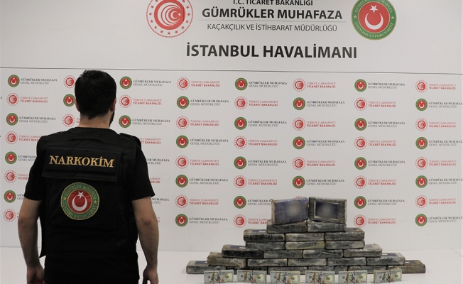 İstanbul Havalimanı’nda kilolarca kokain ele geçirildi