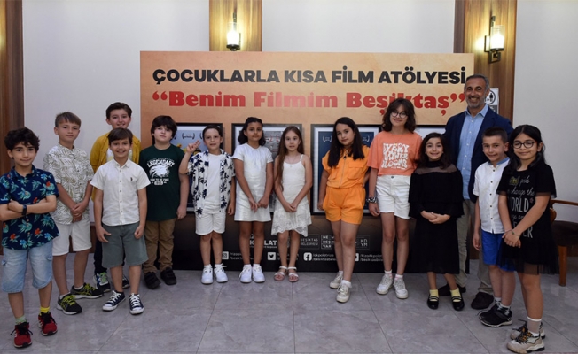  Beşiktaş’ta çocuklara özel kısa film atölyesi düzenlendi