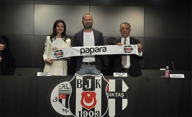 Papara, Beşiktaş futbol A Takımı’nın sponsoru oldu 