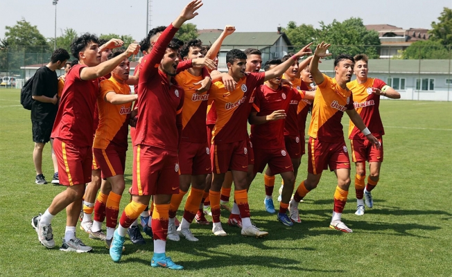 U19 Süper Ligi'nde şampiyon Galatasaray