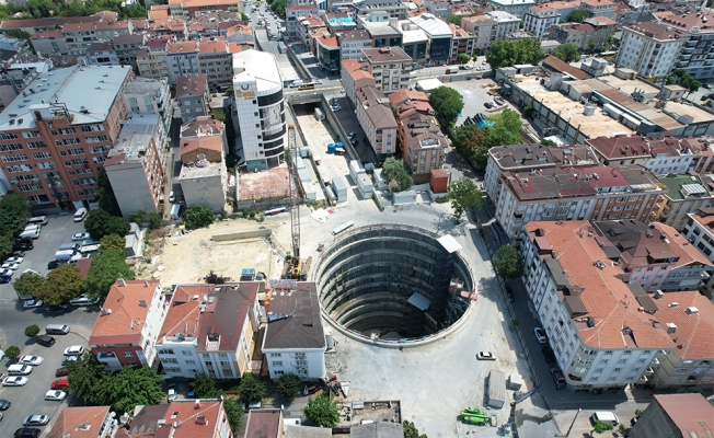 3 senede sadece yüzde 5 ilerlenen Kirazlı-Halkalı metro hattında çalışmalar durduruldu