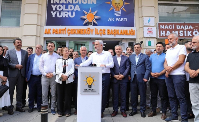 AK Parti'li vekillerden Çekmeköy'e çıkarma