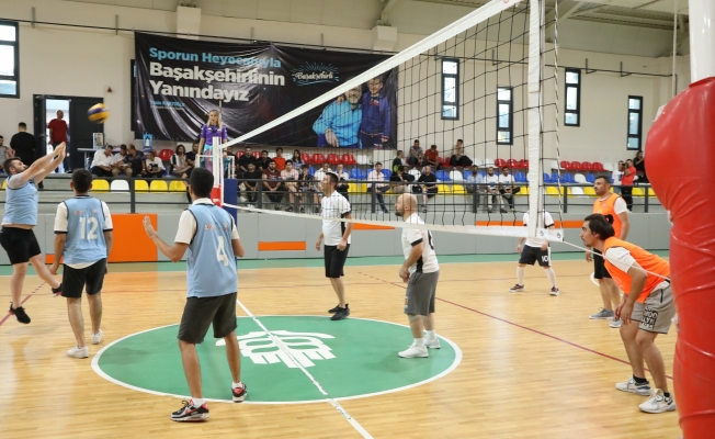 Başakşehir'de voleybol turnuvası heyecanı başladı