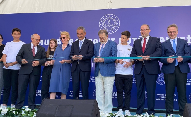Milli Eğitim Bakanı Mahmut Özer, ‘Murat Bardakçı Kütüphanesi’ni açtı
