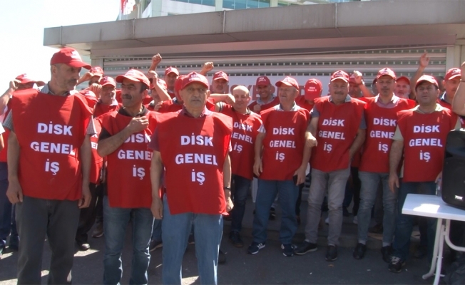 Sarıyer Belediyesi çalışanlarından "zam" grevi