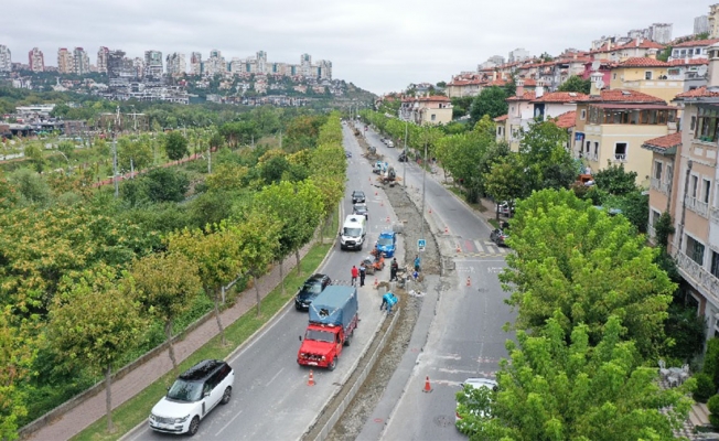 Başakşehir Belediye Başkanı Kartoğlu, Vali Recep Yazıcıoğlu Bulvarı’ndaki çalışmaları inceledi