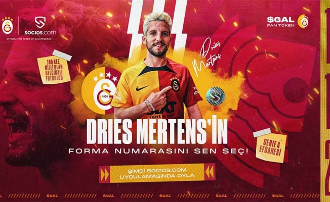Dries Mertens'in forma numarasını taraftarlar seçecek