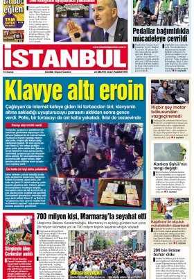 İstanbul Gazetesi - 23.05.2022 Manşeti