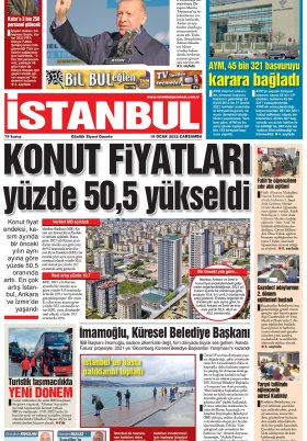 İstanbul Gazetesi - 19.01.2022 Manşeti