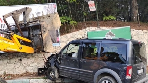 Çatalca’da korkutan kaza: 3 yaralı