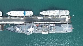  Arama kurtarma gemisi “TCSG Güven” çalışmaları böyle görüntülendi