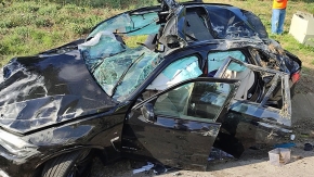 Fransa’dan tatil için gelen gurbetçi aile kaza yaptı: 4 yaralı