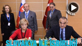 Türkiye ve Slovakya arasında kültürel işbirliği için mutabakat zaptı imzalandı 