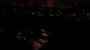 Venezuela'da elektrik trafosu patladı