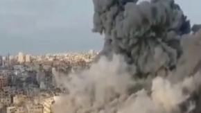 İsrail, Gazze şehir merkezini bombalıyor!